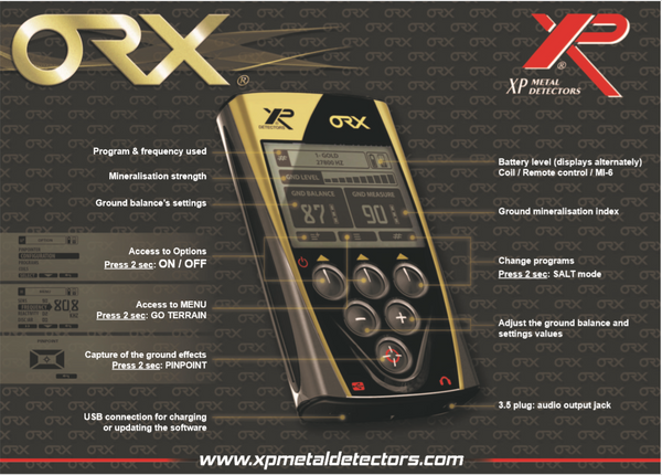 XP ORX with 9.5 Inch Elliptical Coil FX03 Headphones Bundle