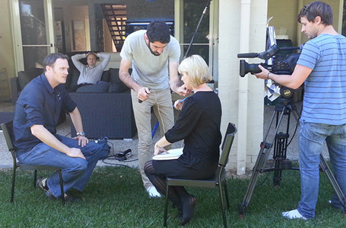 Filming with Channel 7 - Reporter Loses Her Ring!