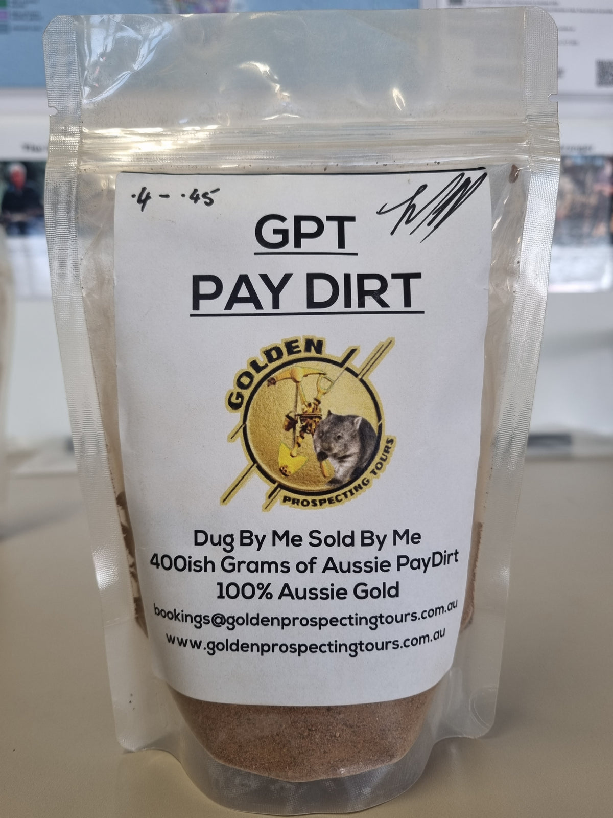 Golden Prospecting Tours Pay Dirt 0.4-0.5