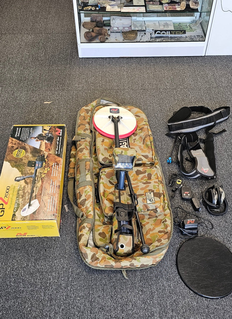 USED MINELAB GPZ 7000