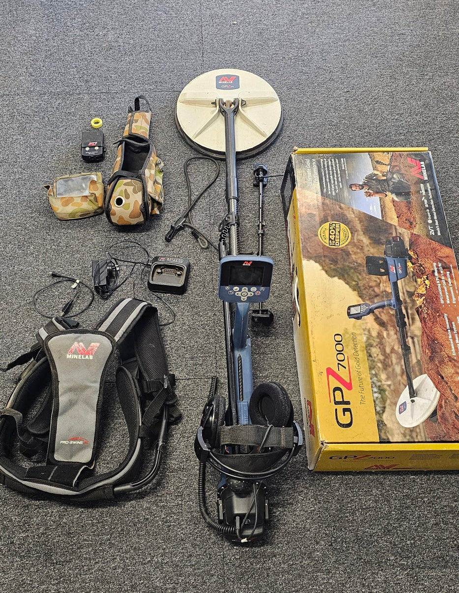 USED MINELAB GPZ 7000