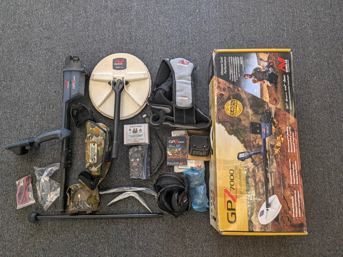 USED MINELAB GPZ 7000