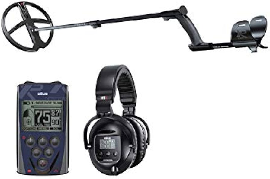 XP Deus + Remote + WS5 Headphones + X35 11&amp;quot; Coil (28cm)