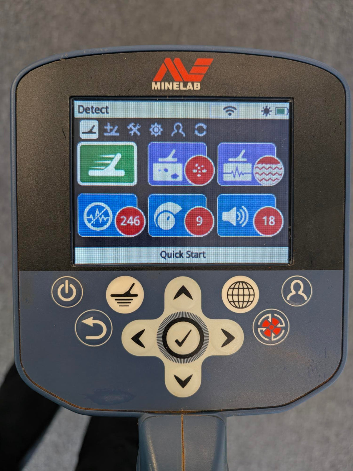USED MINELAB GPZ 7000