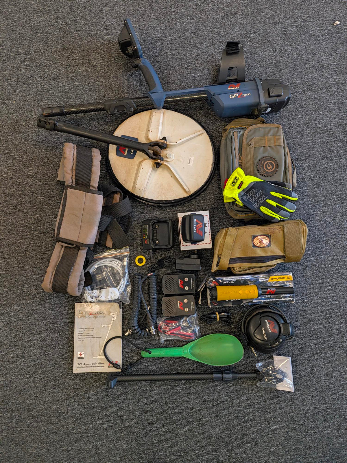 USED MINELAB GPZ 7000