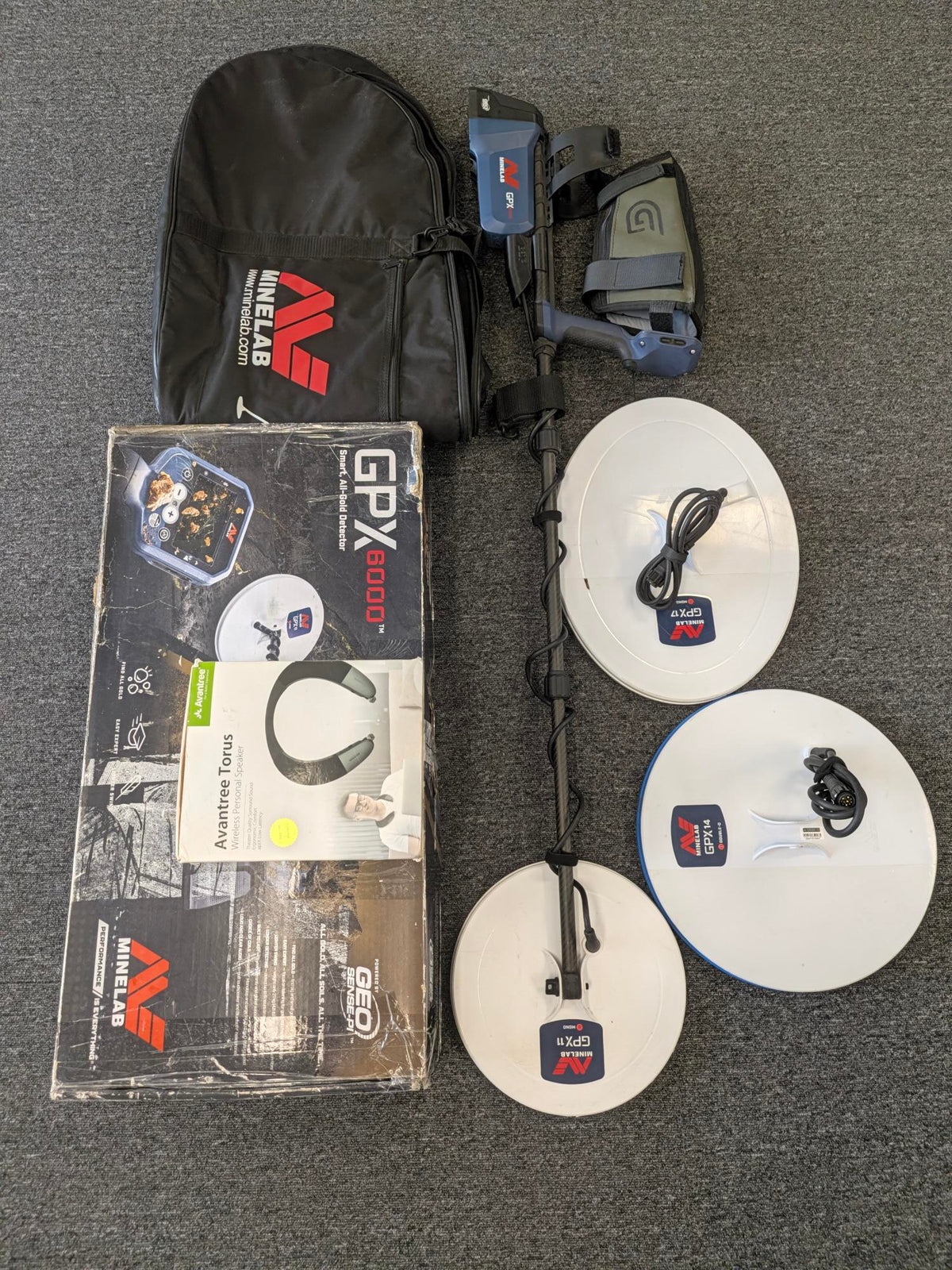 USED MINELAB GPX 6000 - 1 year store warranty