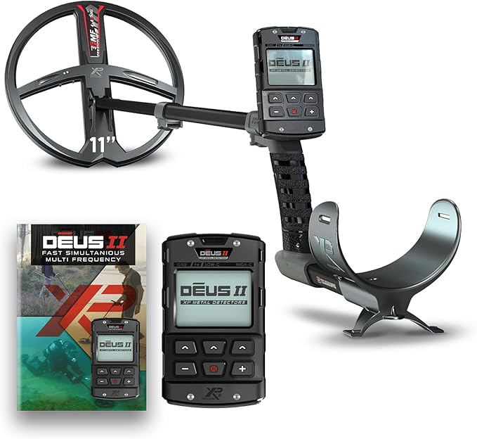 DEUS II RC Detector - 28 FMF Coil (11"), RC, ENGLISH Manual, AUS Charger