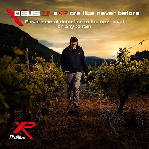 DEUS II RC Detector - 28 FMF Coil (11"), RC, WSA2 Bundle