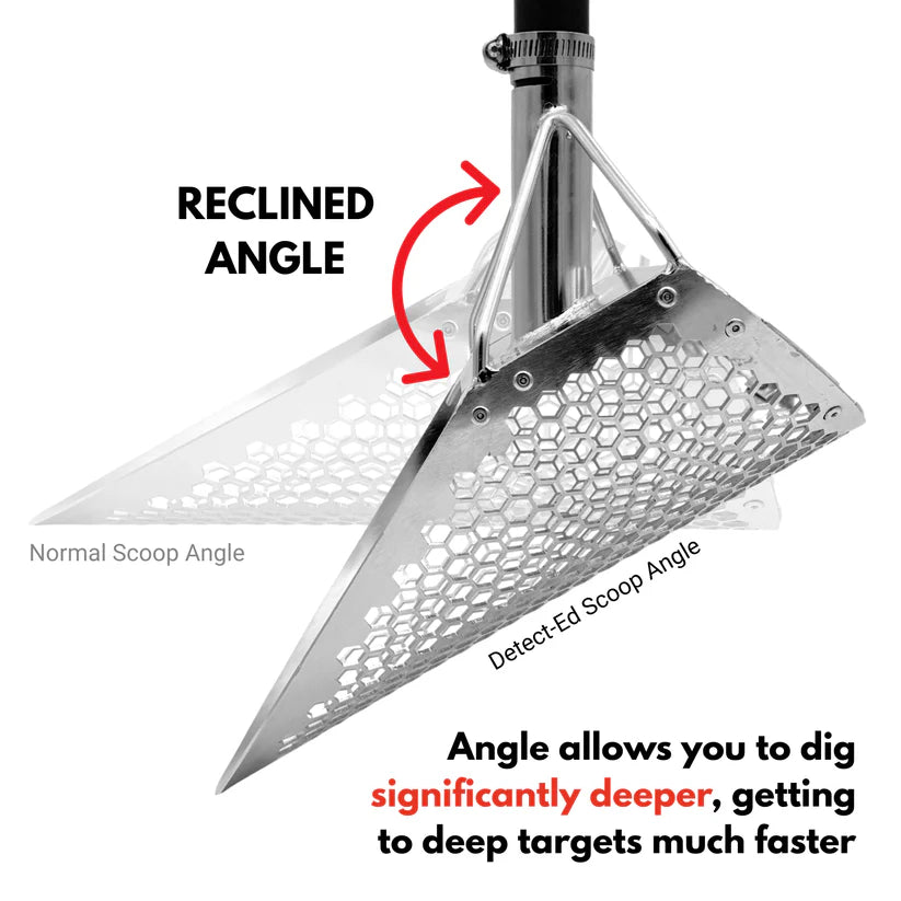 Detect-Ed V2 Beach Scoop with Handle