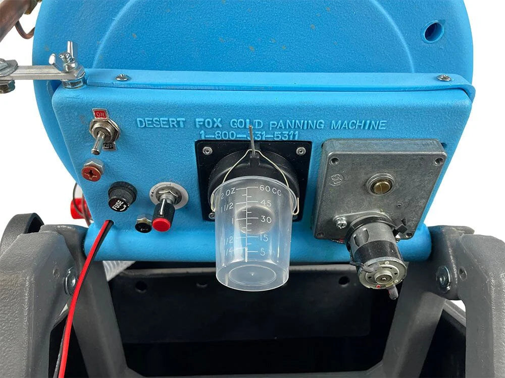 BJK Desert Fox Gold Panning Machine With Variable Speed Control