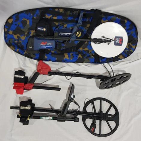 REEDS Medium Prospecting Bag - Blue Camo