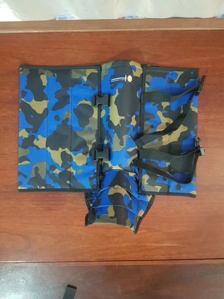 REEDS Gaiters L - Blue Camo
