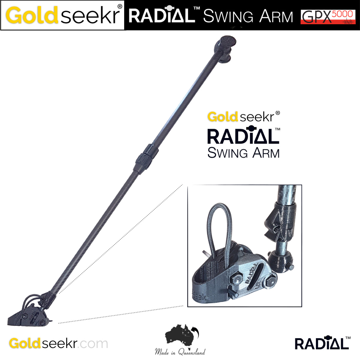 Algoforce E1500 / GPX5000 radial-Action telescopic Swing / Guide Arm