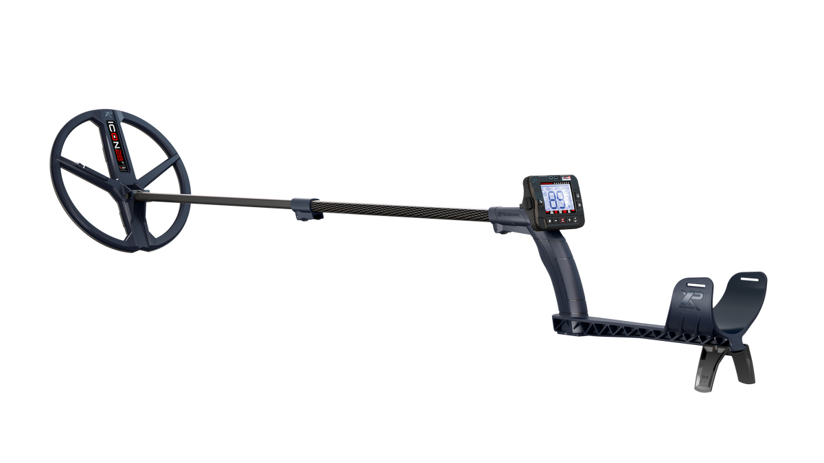 ICON X Detector - Remote control, ICON 11" FMF Coil, S-Telescopic Carbon Lite Stem