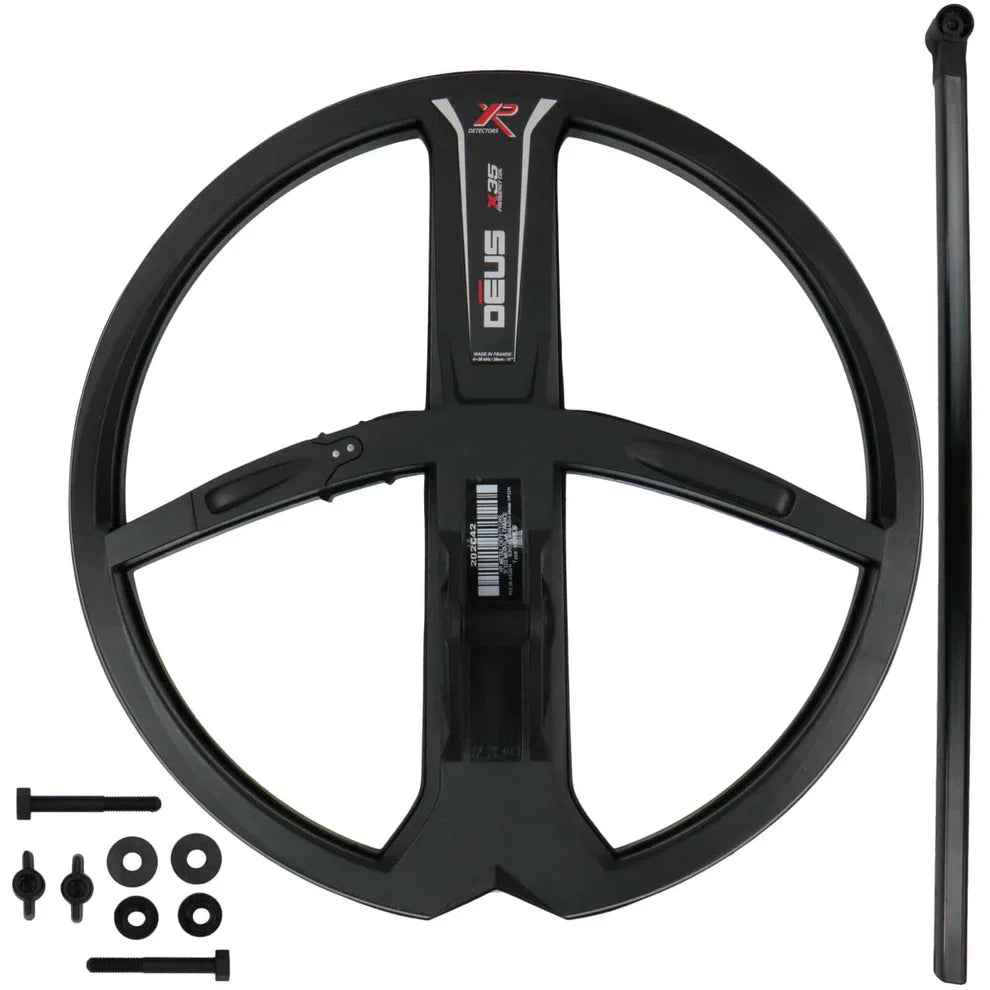 XP X35 28cm Second Choice Search Coil (11 inch), with Coil Cover &amp; Lower Stem