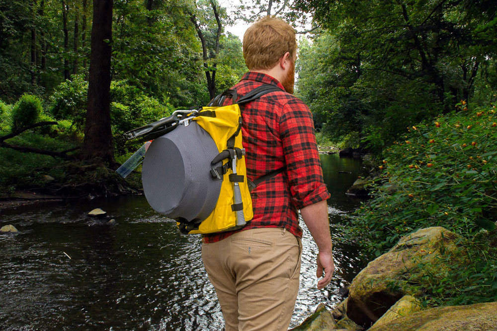 BJK 3pc Waterproof Gold Panning Backpack