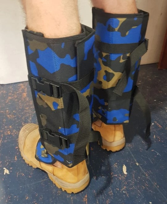 REEDS Gaiters XL - Blue Camo