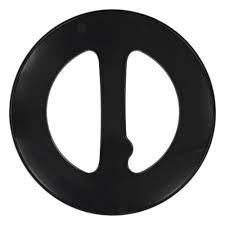 Coiltek 18 Inch Round Coil Cover - Black