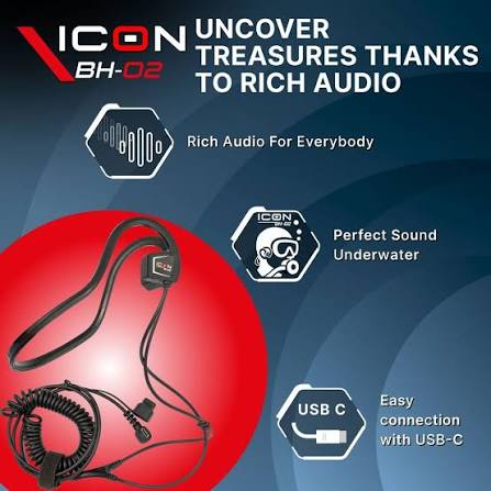 Bone conduction headphones for ICON/ICONX