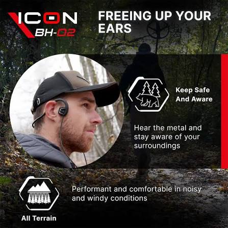 Bone conduction headphones for ICON/ICONX