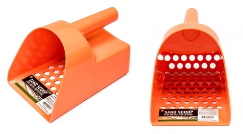 BJK Hand Held plastic sand scoop - ORANGE