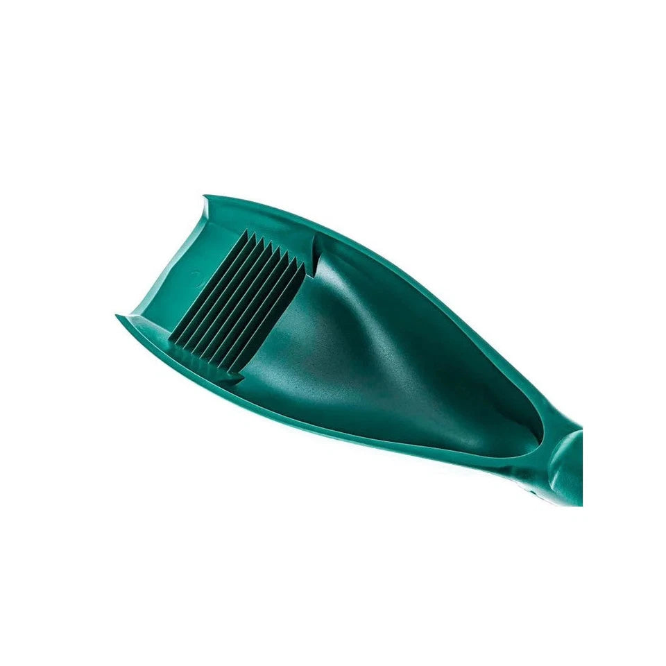 Riffled prospectors scoop - Green