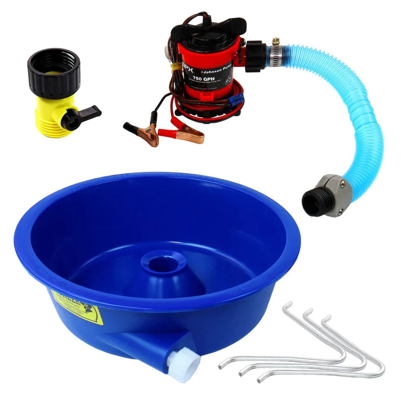 Blue Bowl Concentrator Kit with Pump &amp; Hose