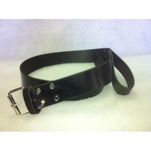 Double D Leather Belt and Small Angled Pick Holder