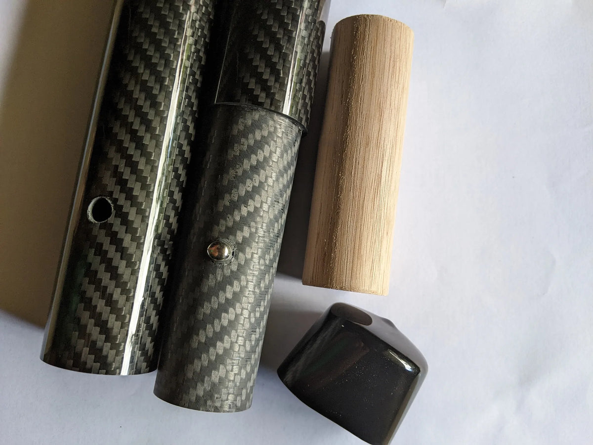 Sito 3K Carbon Fibre 2-PIece Travel Pole (1.3M)