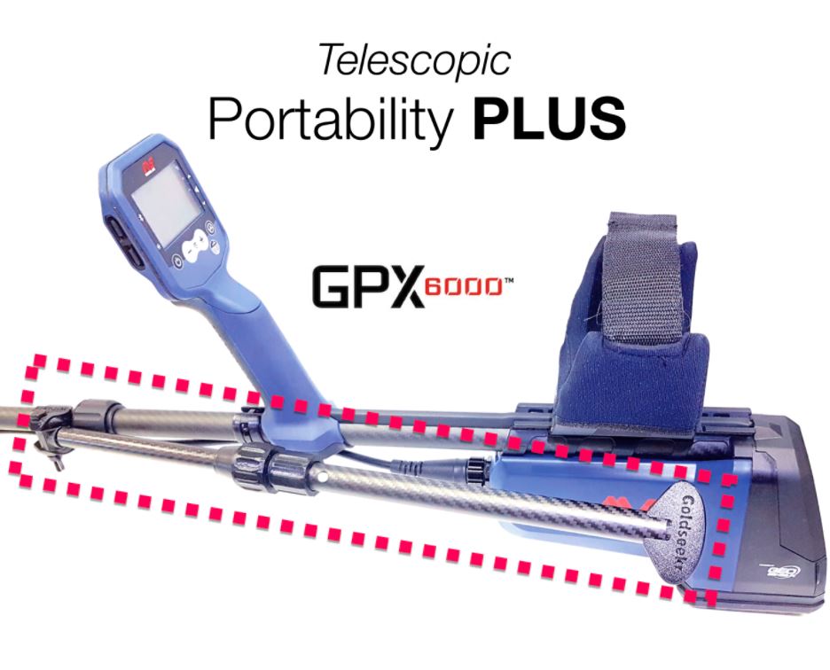 Goldseekr GPX6000 Compact Telescopic Swing Arm